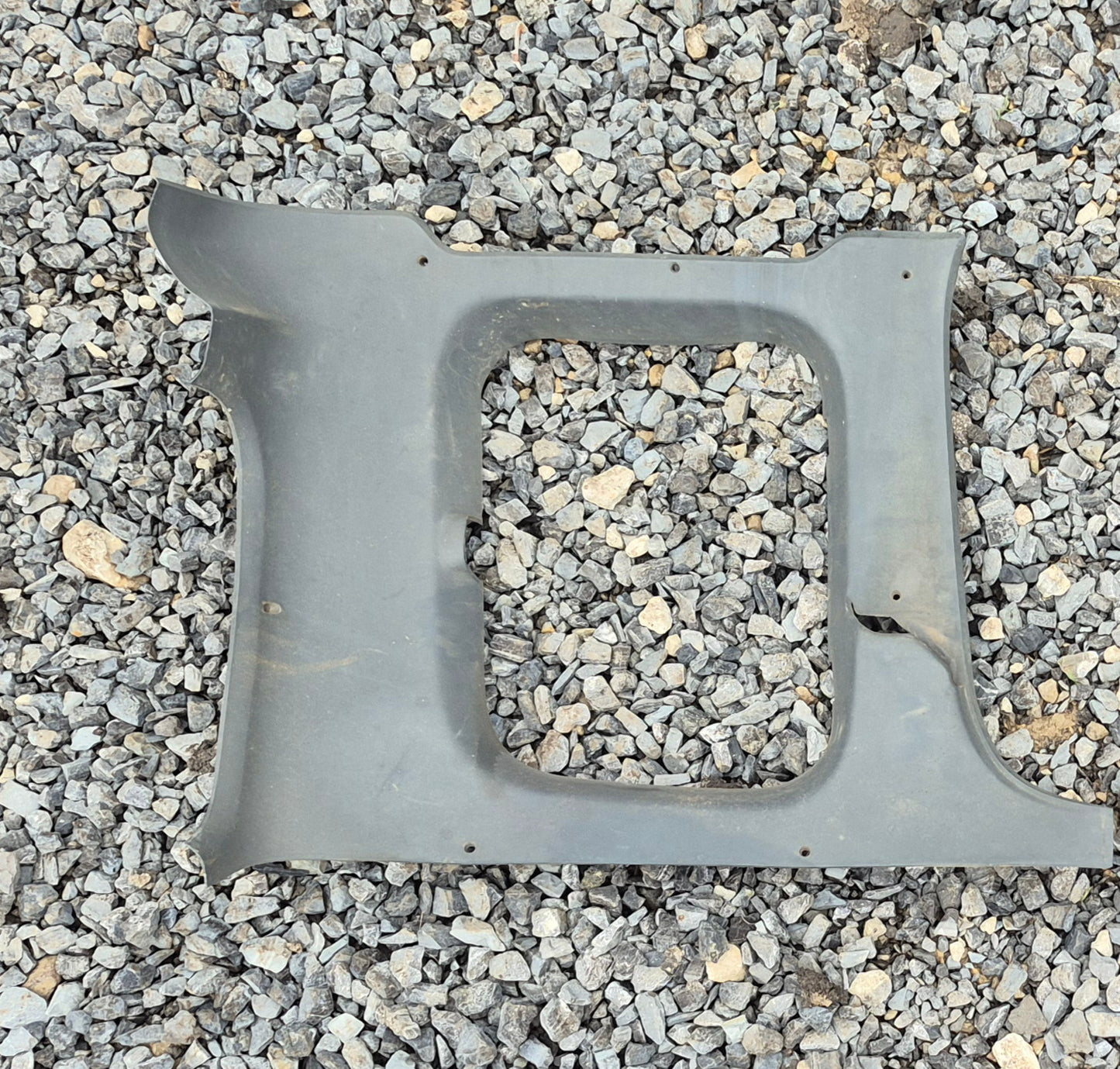 Club Cab Rear Window Trim (Grey Passenger Side) 1992-1993 Dodge Ram 1st Gen Cummins