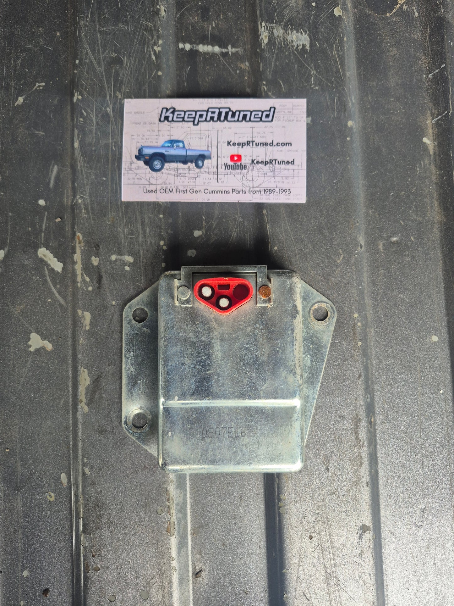 External Voltage Regulator (Stock Picture) 89-91 Dodge Ram Cummins 1st Gen