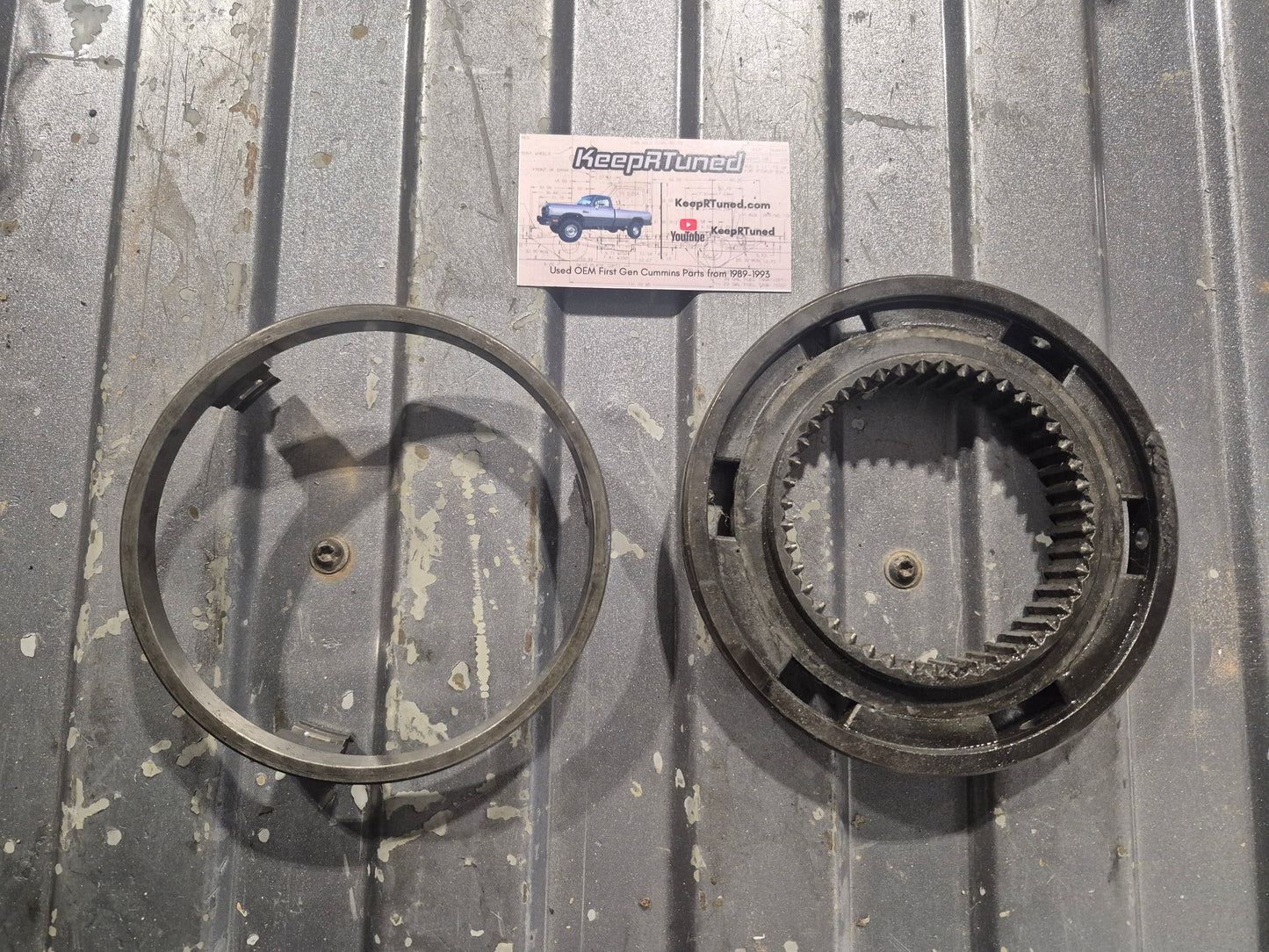 G360 GETRAG 1-2 SYNCHRO ASSEMBLY FITS '89-'93 DODGE (SEPARATE PIECES)