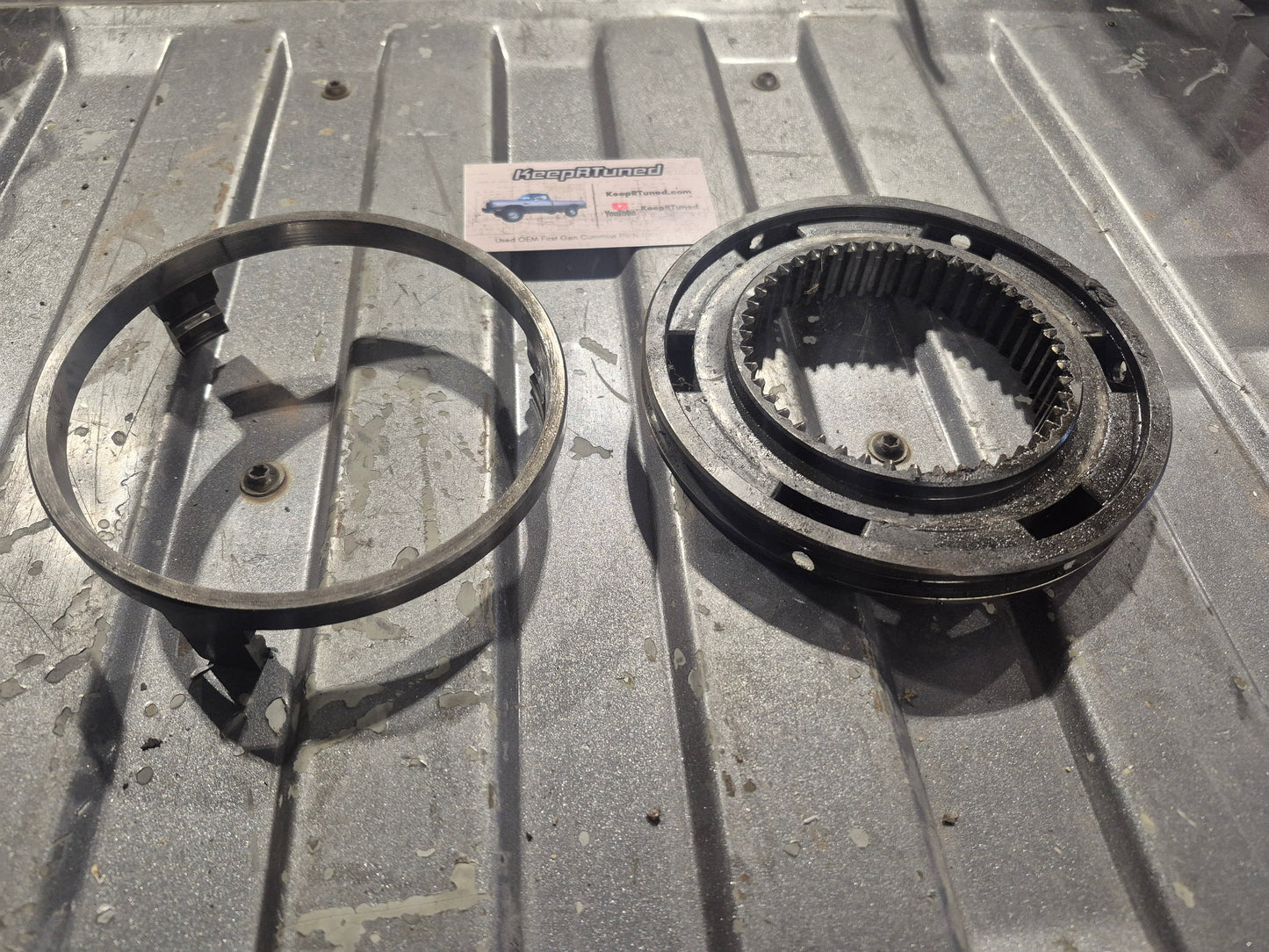 G360 GETRAG 1-2 SYNCHRO ASSEMBLY FITS '89-'93 DODGE (SEPARATE PIECES)