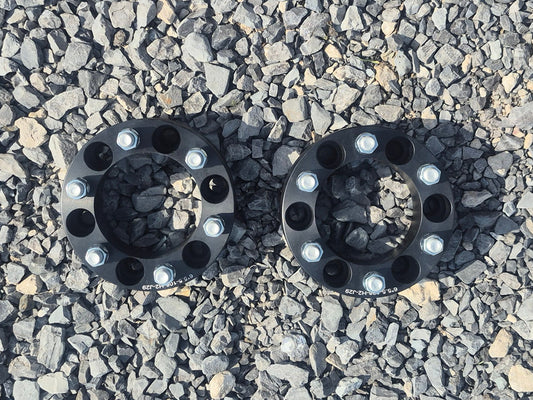 Forged 6061 T6 Aircraft Aluminum Wheel Spacers/Adapters (2)