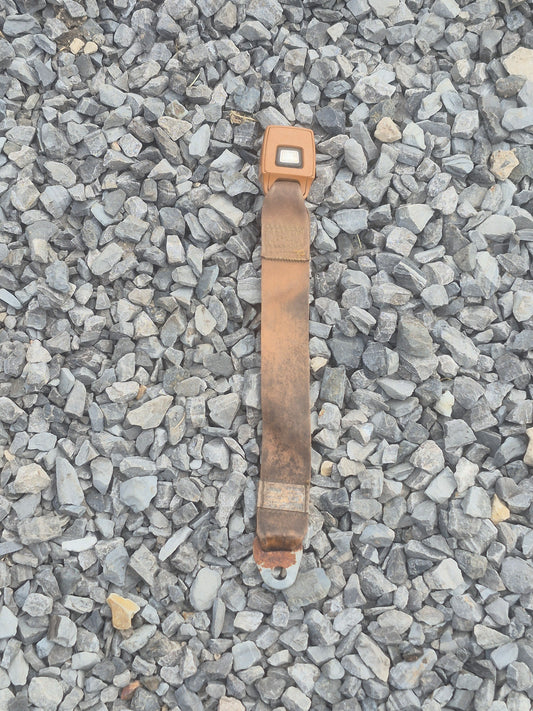 SEATBELT RECEIVER - Spice Tan 1989-1993 DODGE RAM 1ST GEN CUMMINS