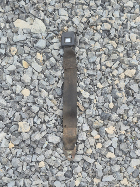 Black Seatbelt Single Cab Passenger Seat Belt 89-93 Dodge Ram 1st Gen