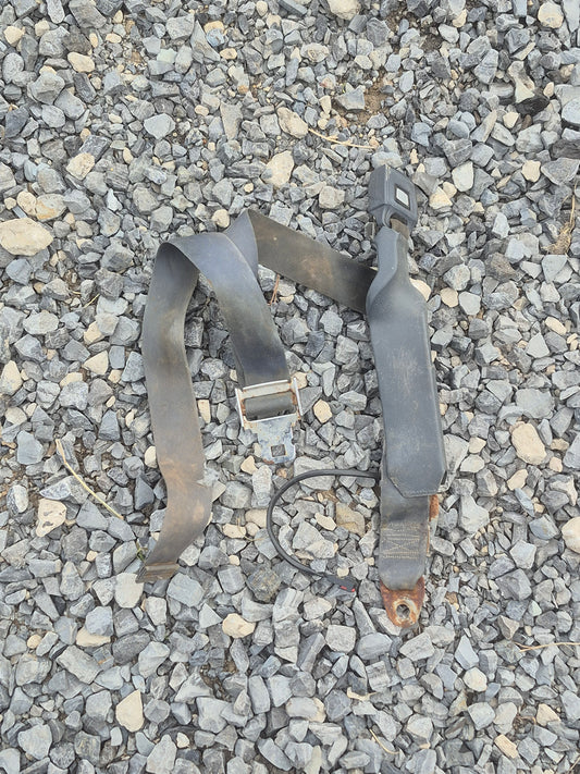 Seat Belt / SEAT BELT AND RECEIVER  (see description) 89-93 DODGE RAM 1ST GEN