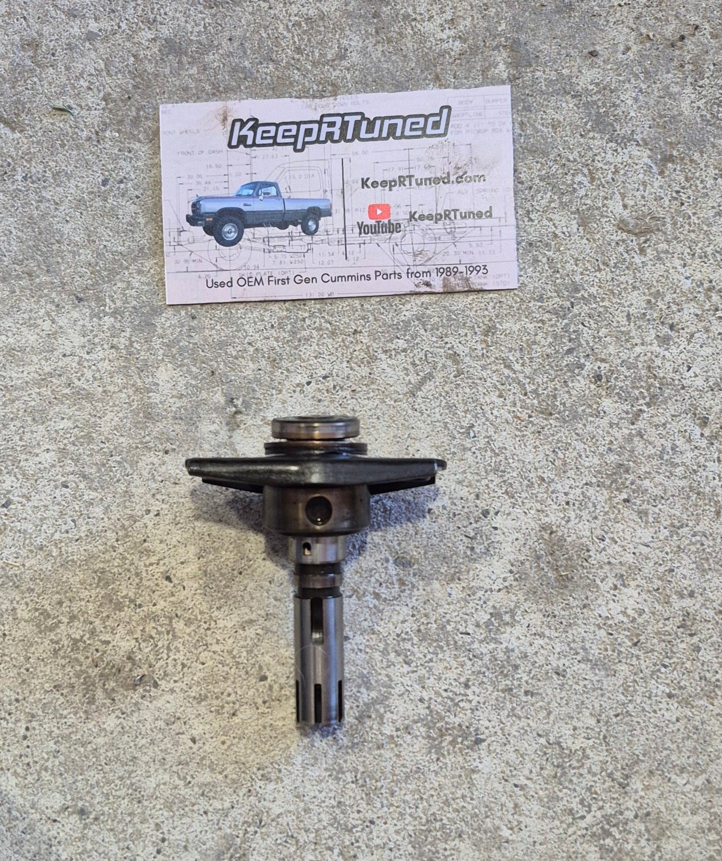Fuel Injection Pump Rotor & Plunger Assembly Cummins VE