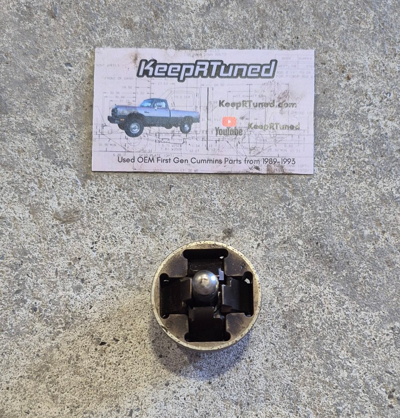 Fuel Injection Pump Flyweight, Flyweight Assembly, Shim Ring, Sliding Sleeve, and Sealing Cap Cummins VE