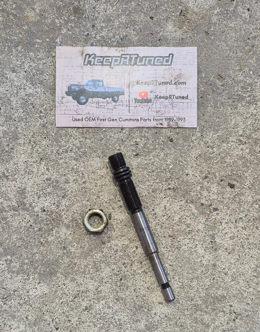 Fuel Injection Pump Governor Shaft & Hexagon Nut Cummins VE