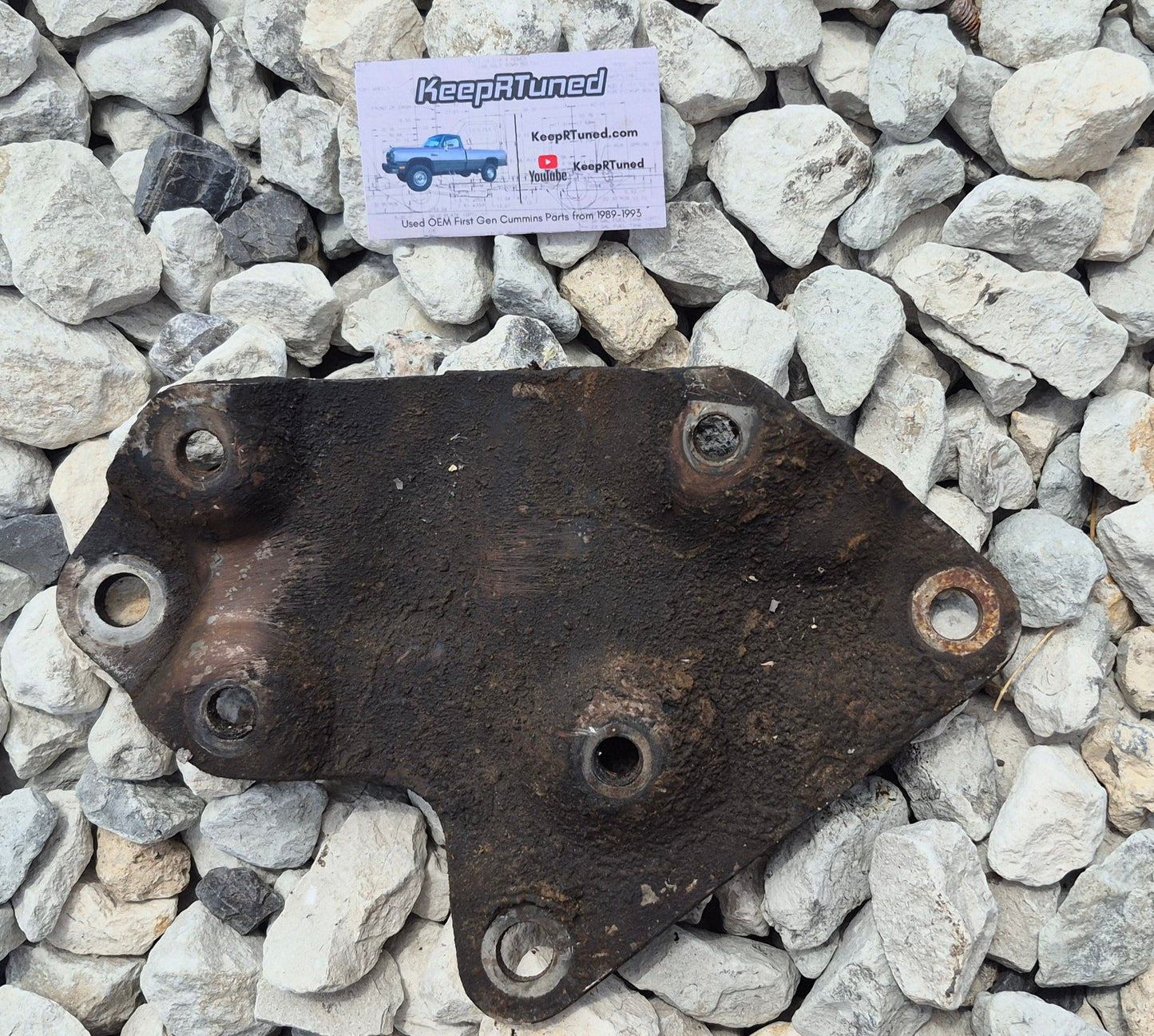 Power Steering Gear Box Mount 4x4 4wd Mounting Plate Bracket - Needs Welding / Repair