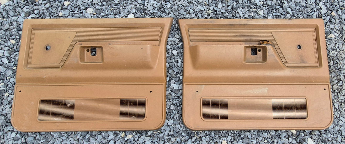 Door Panel Set Spice Tan Manual Set