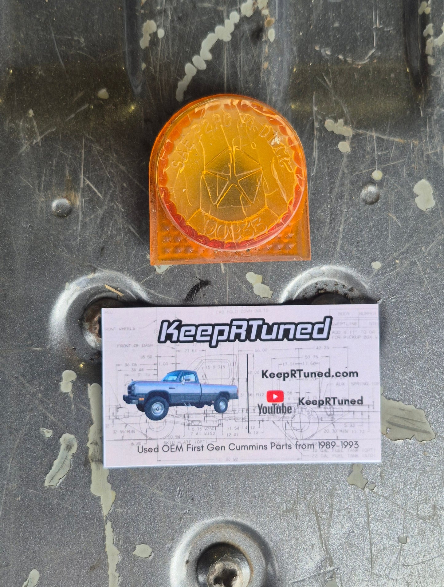 Cab Light Lens Set Oem Mopar (Single)