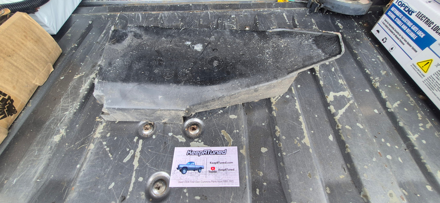 Heater Box Lower Vent Deflector First Gen 89-93