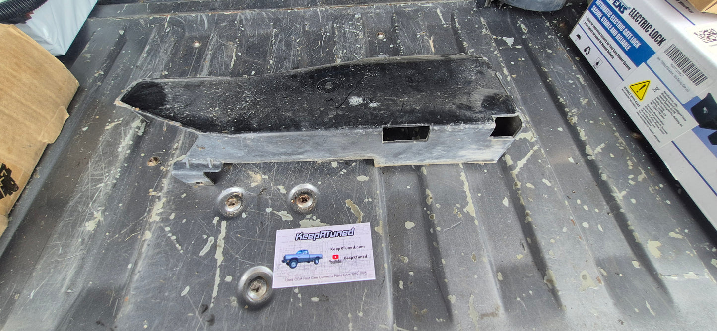 Heater Box Lower Vent Deflector First Gen 89-93