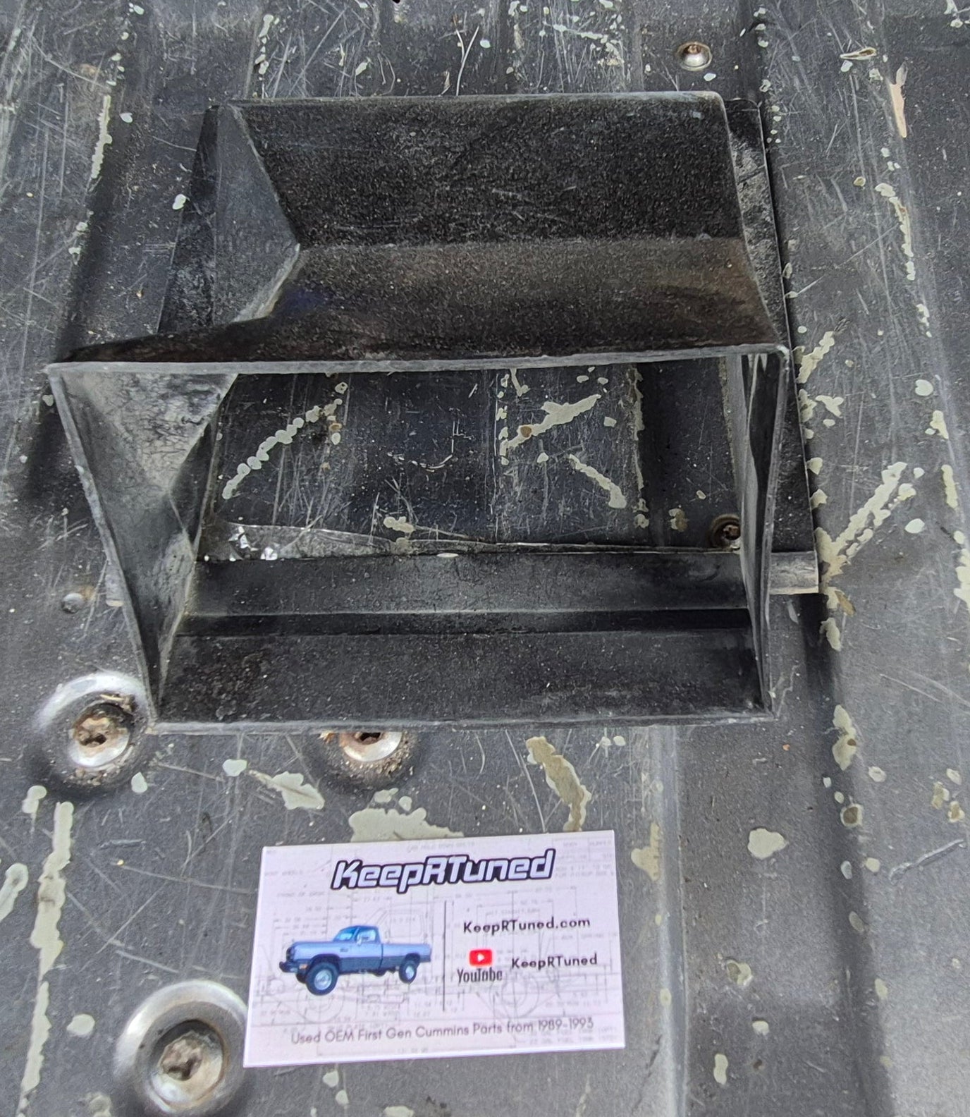 Heater Box Front Vent Deflector First Gen 89-93