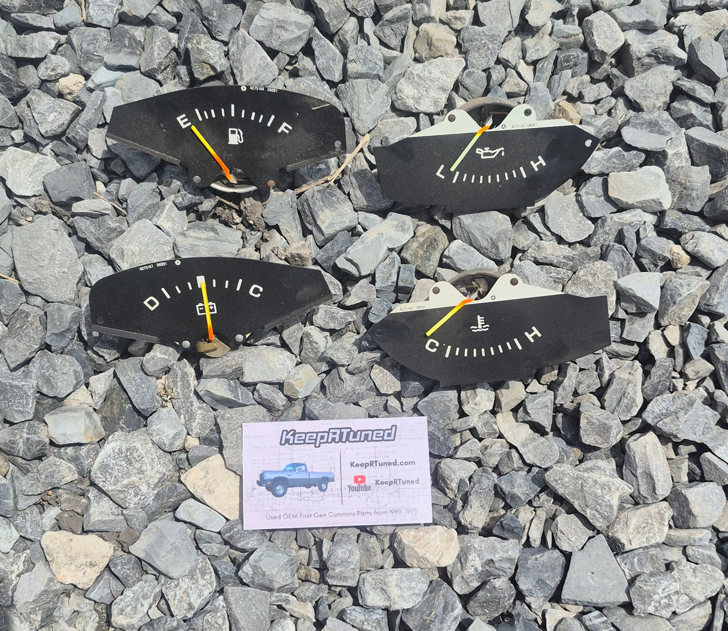 Gauge Set 89-90 Cummins