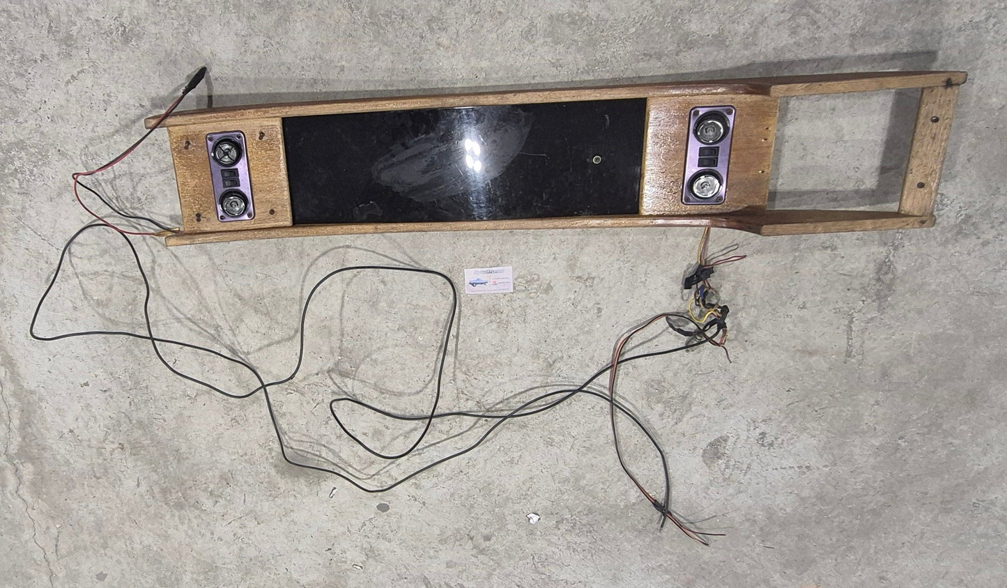 Vintage Wood Overhead Console Extended Cab Dodge Ram First Gen Cummins
