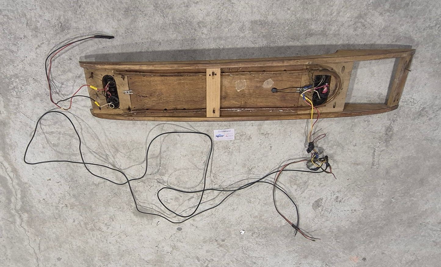 Vintage Wood Overhead Console Extended Cab Dodge Ram First Gen Cummins