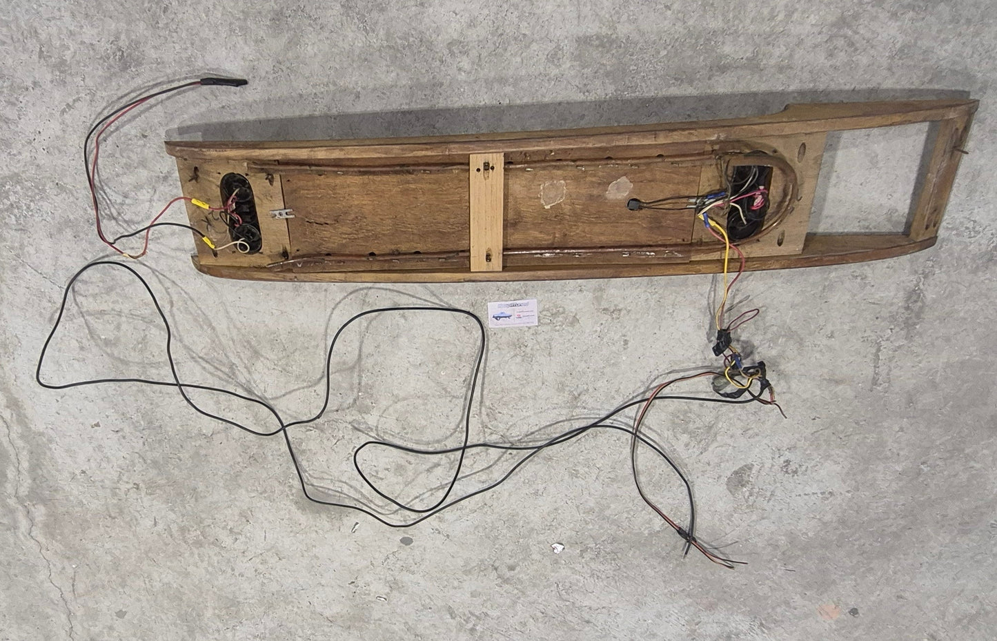 Vintage Wood Overhead Console Extended Cab Dodge Ram First Gen Cummins