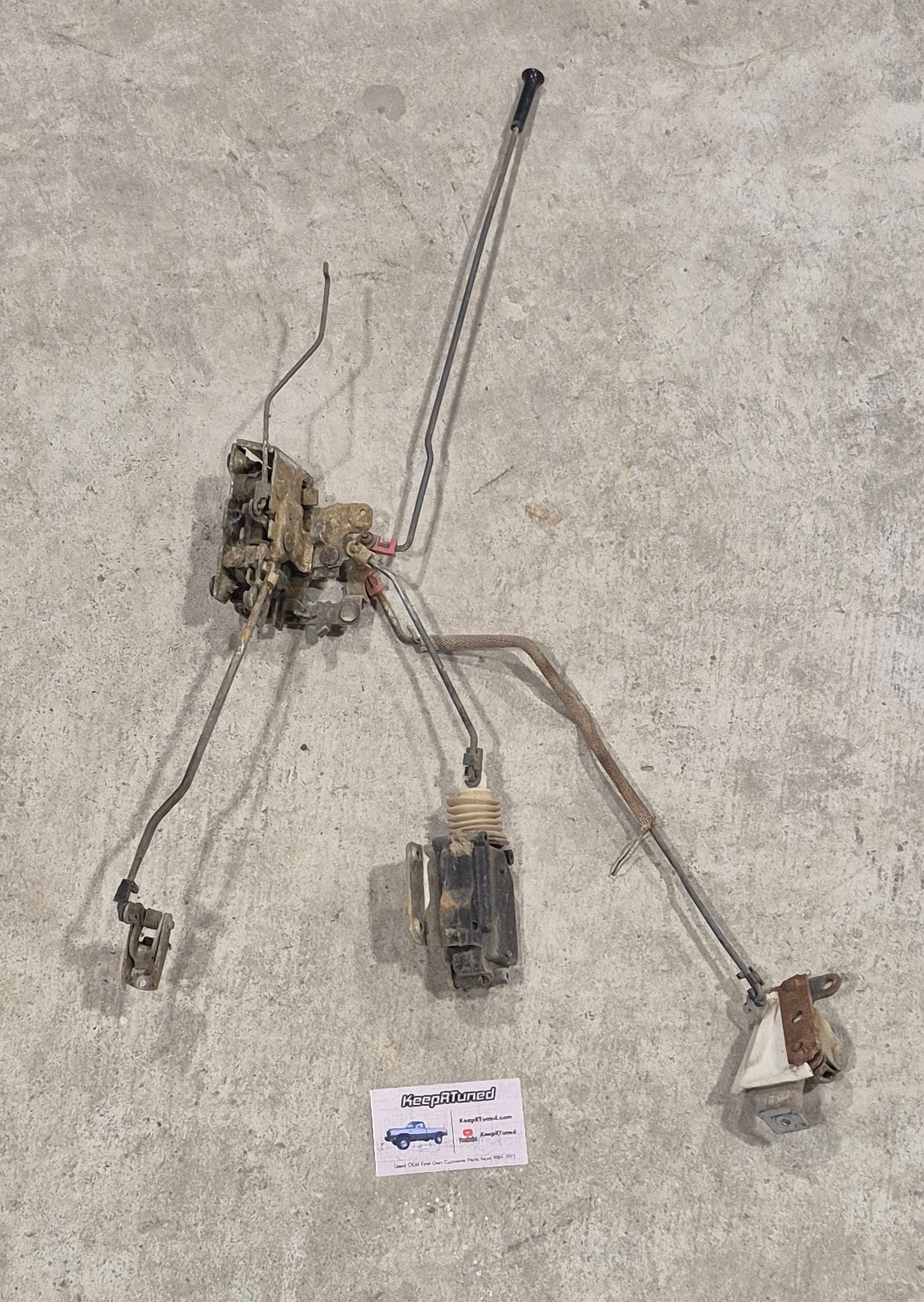 Interior Door Automatic Lock Linkage Assembly Passenger Side 89-93 (re ...