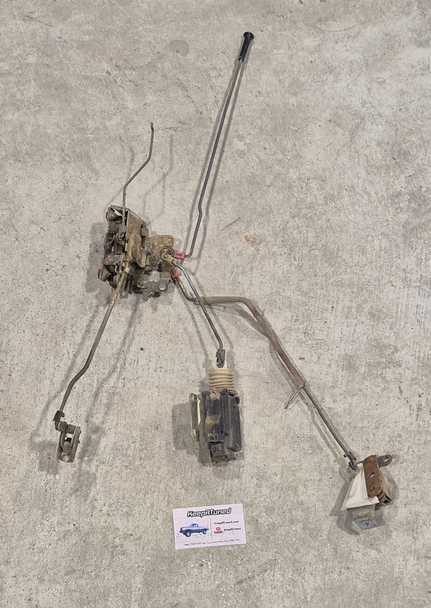 Interior Door Automatic Lock Linkage Assembly Passenger Side 89-93 (read)