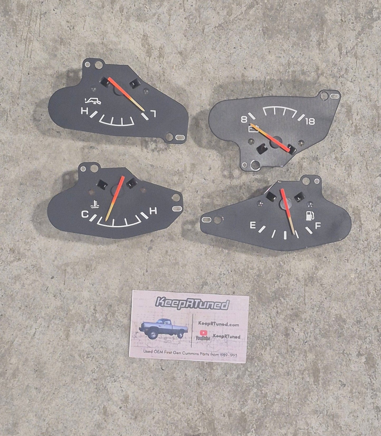 Dash Gauge Set 91-93