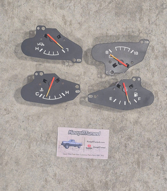 Dash Gauge Set 91-93