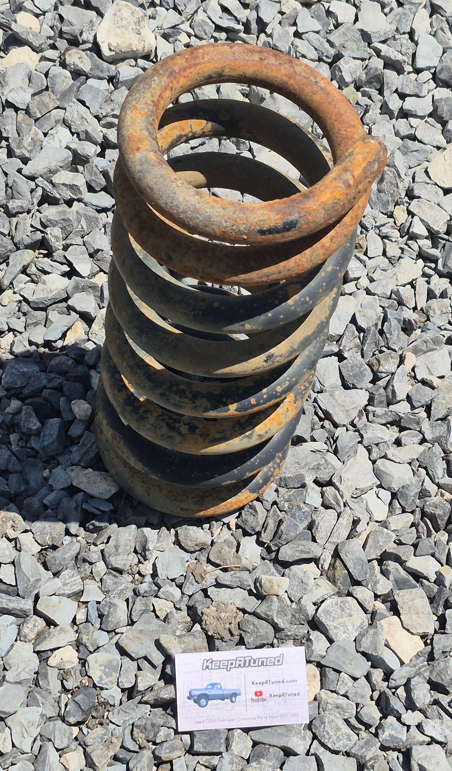 Front Suspension Coil Spring 2WD D250 / D350 89-93 Dodge Ram 1St Gen Cummins