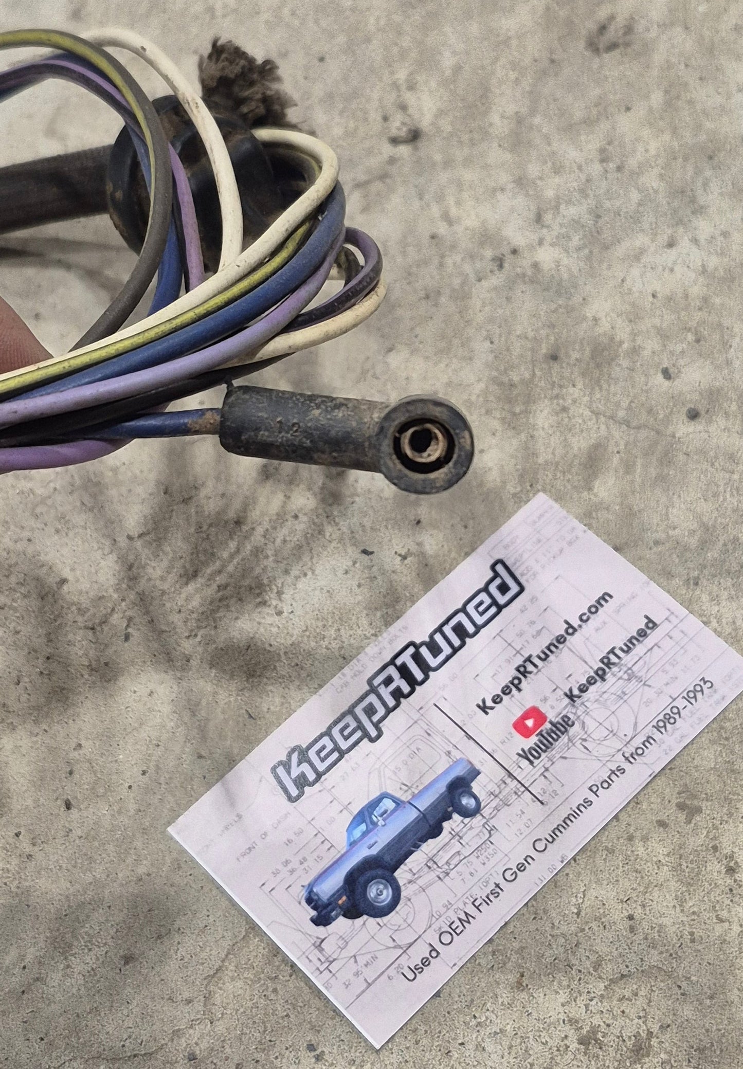 Manual Transmission Harness 1989 Non Intercooled 12 Valve Cummins Harness