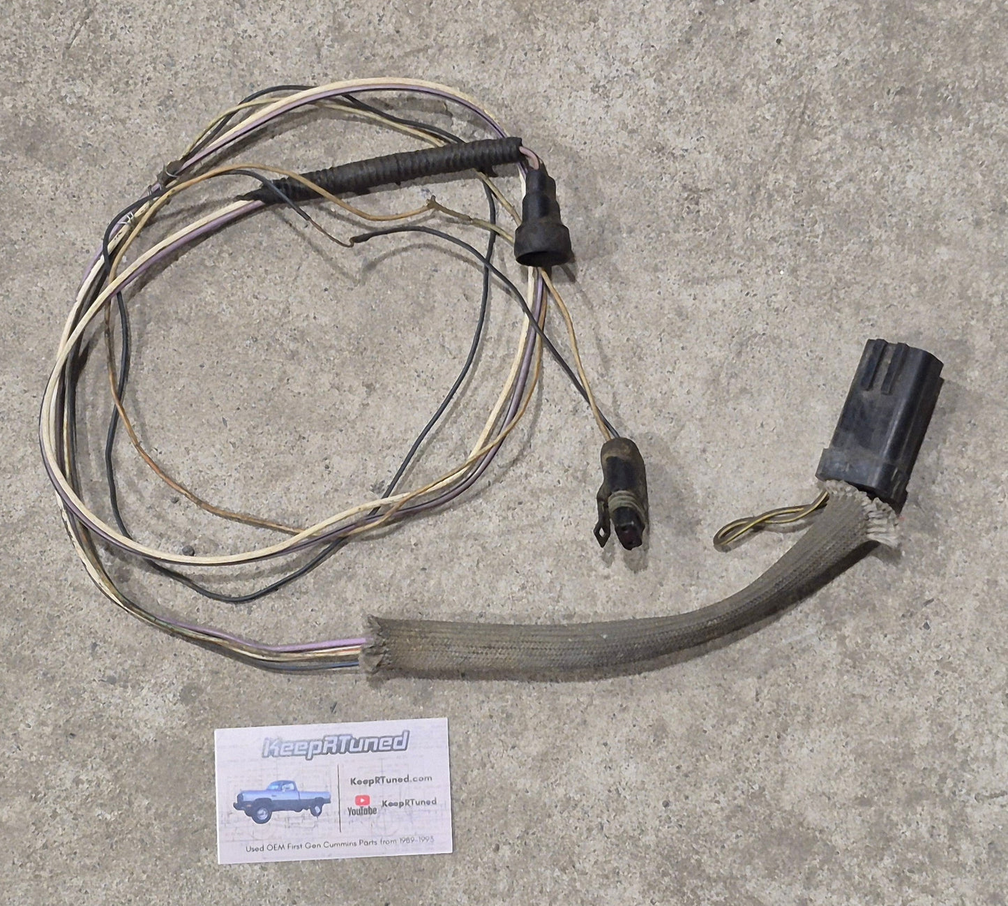 MANUAL Transmission Wiring Harness 90-91 Non Intercooled 1st Gen Cummins diesel