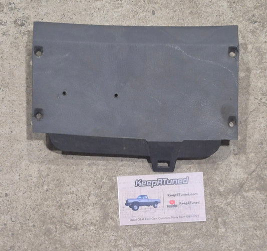 Trim - Grey Fuse Box Dash Trim 1st Gen Cummins