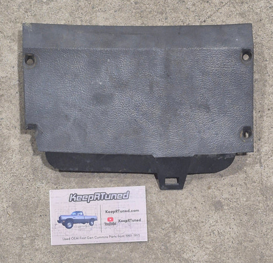 Trim - Grey Fuse Box Dash Trim