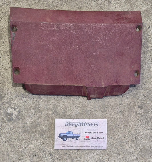 Trim Red Fuse Box Dash - Trim