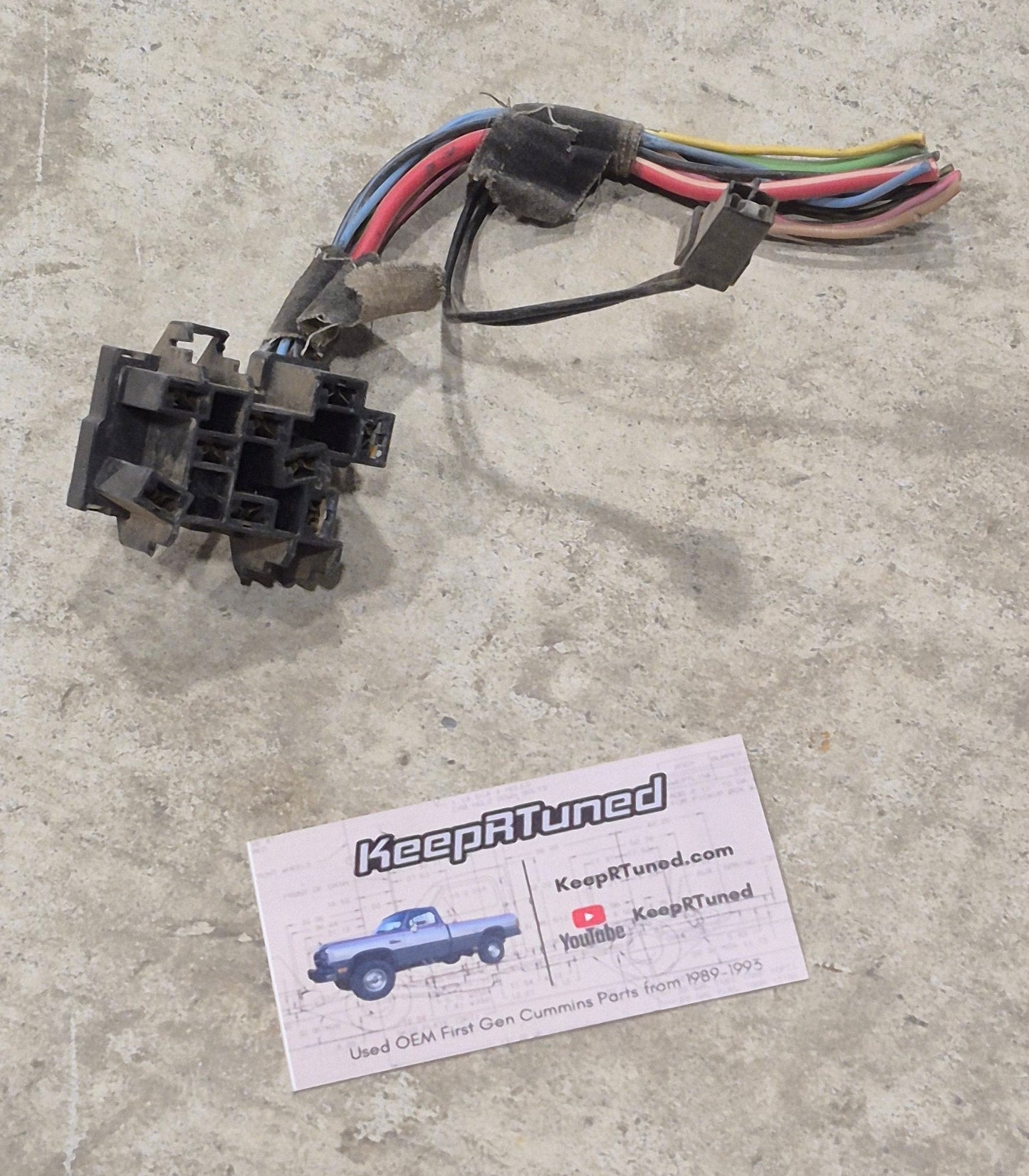 Headlight Switch Plug and Wires Not Burnt