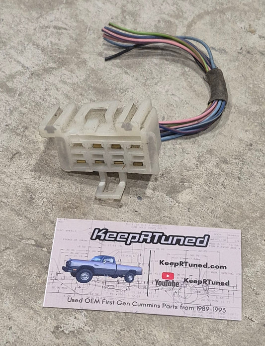 Buzzer Plug Dodge Ram Cummins