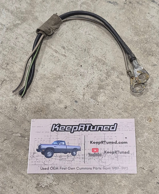 Dash Ground Dodge Ram Cummins