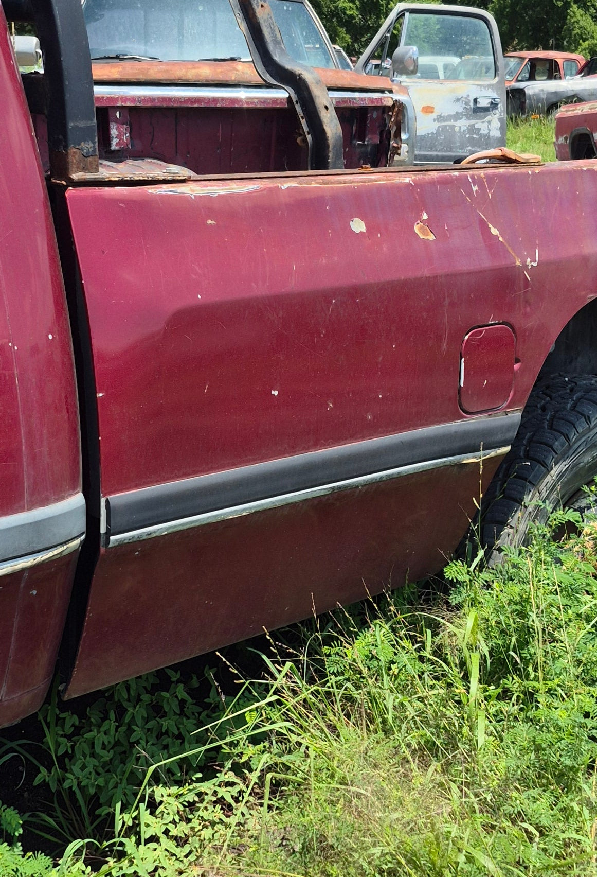 Regular Long Bed Driver Side Front LE Trim 91-93 First Gen Cummins (stock photo)