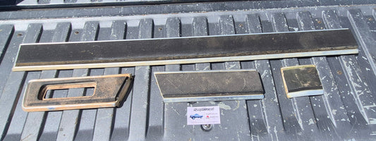 Single Cab Driver Side LE Body Molding Trim Set 89-90 Dodge Ram First Gen Cummins