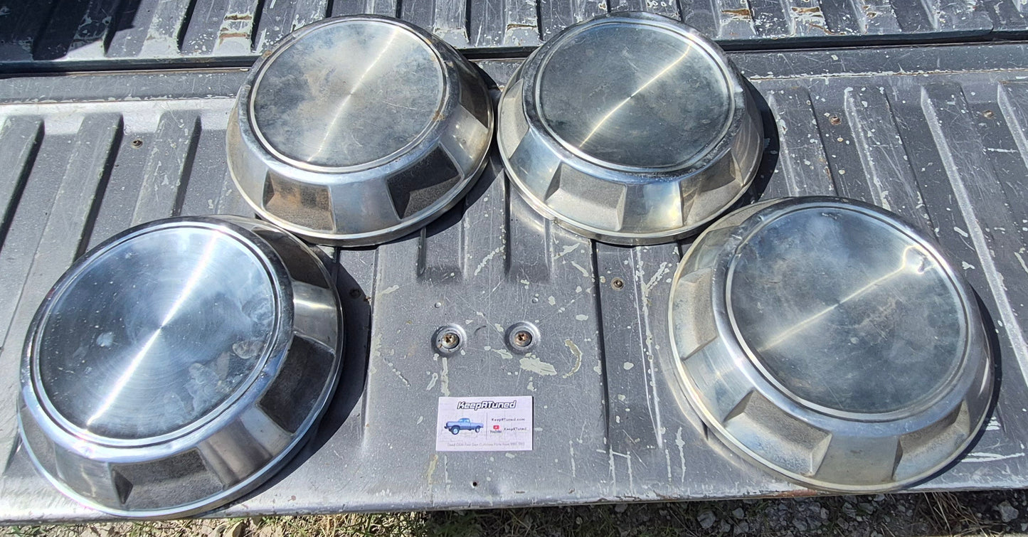 Dog Dish Hub caps 89-90 Dodge Ram 1st Gen Cummins