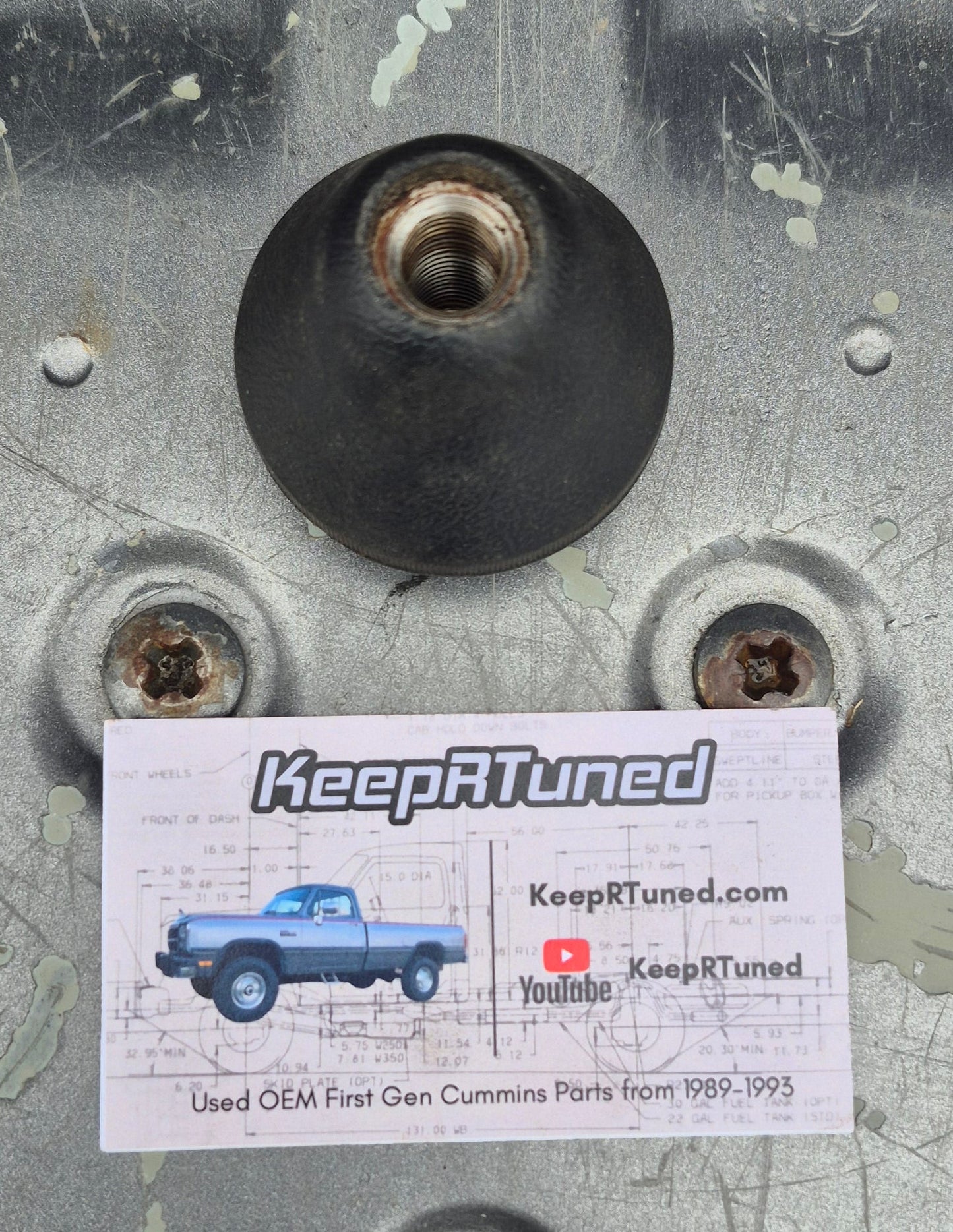 Transfer Case 91-93 Cummins Shift Knob Gated