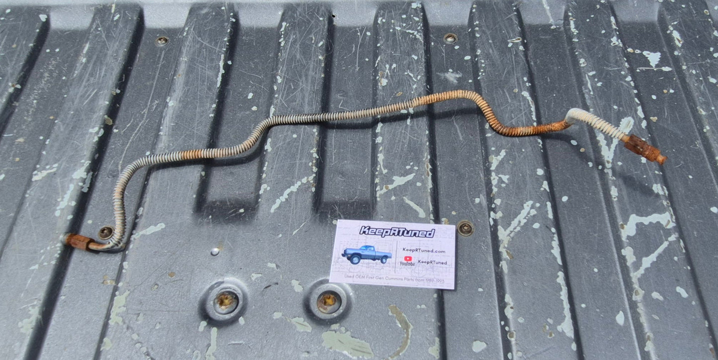 Non Cabin Chassis Regular Dually Brake Hard Line on Axel 1989-1993