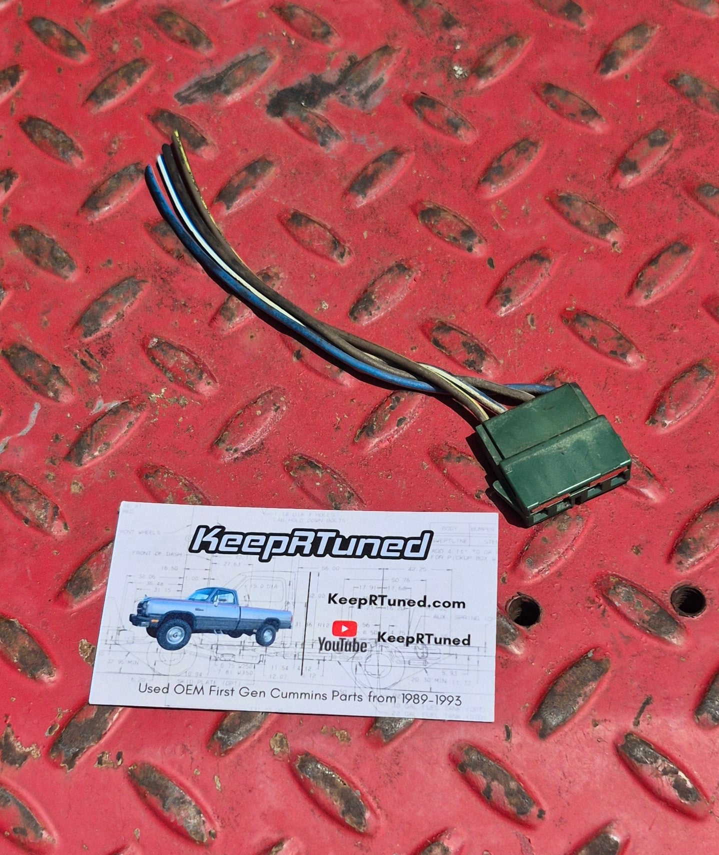 Door Harness to Cab Harness Plug Dodge Ram Cummins