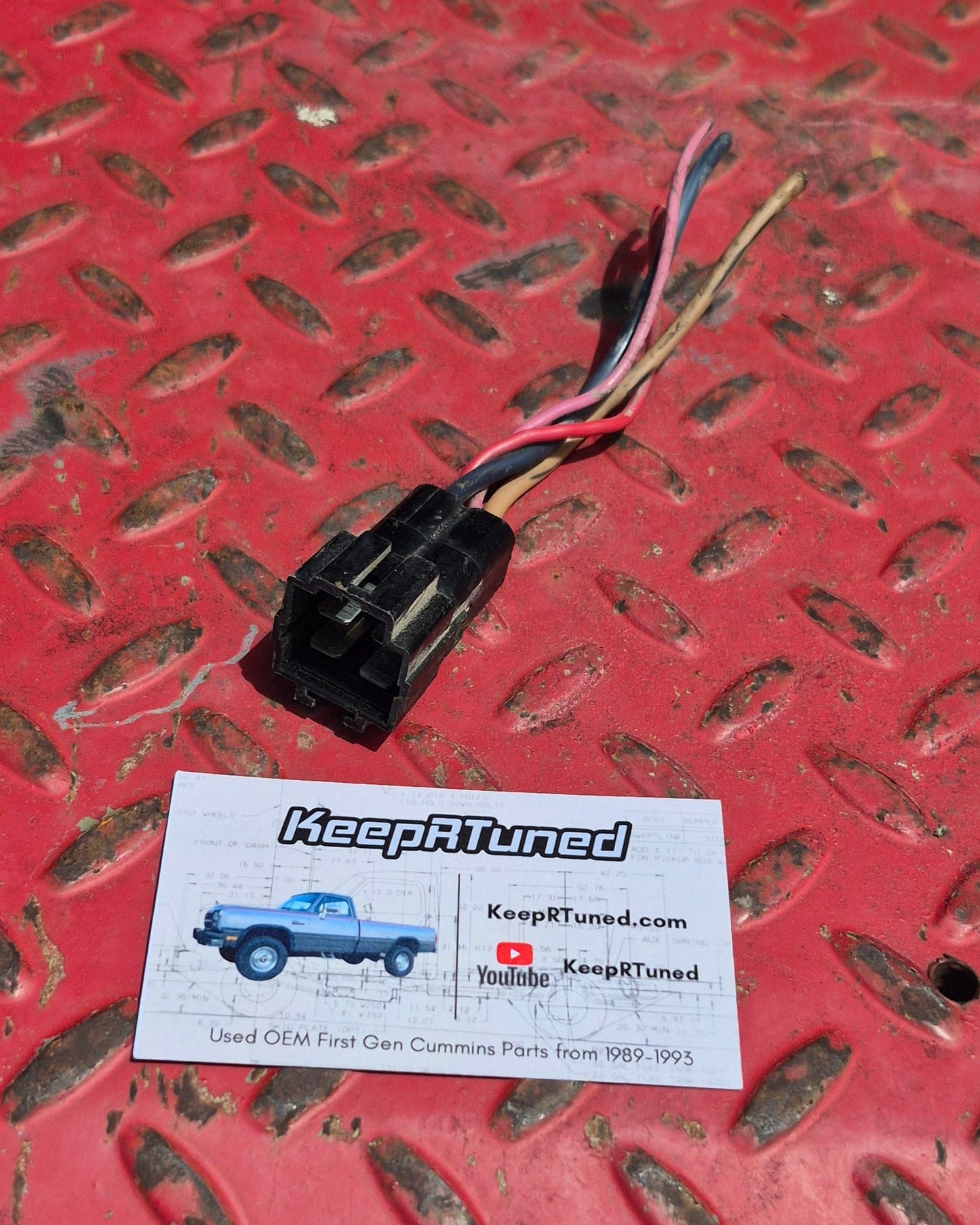Door Harness to Dash Harness Plug Dodge Ram Cummins