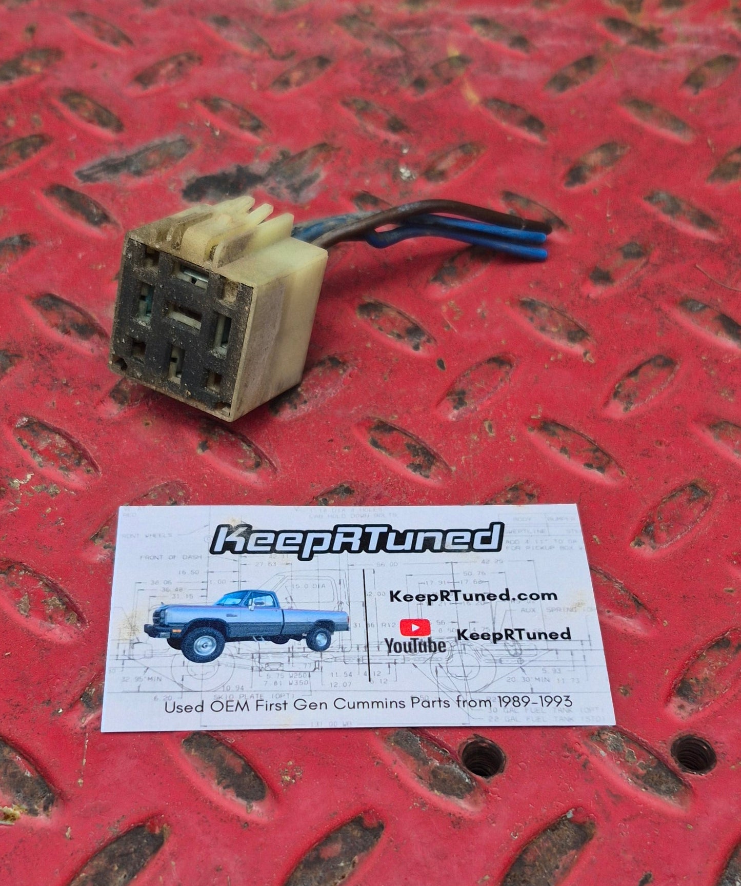 Relay Plug 92-93 Dodge Ram Cummins
