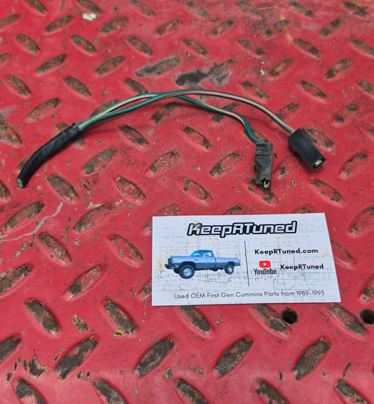 Horn Connector Plug Dodge Ram Cummins