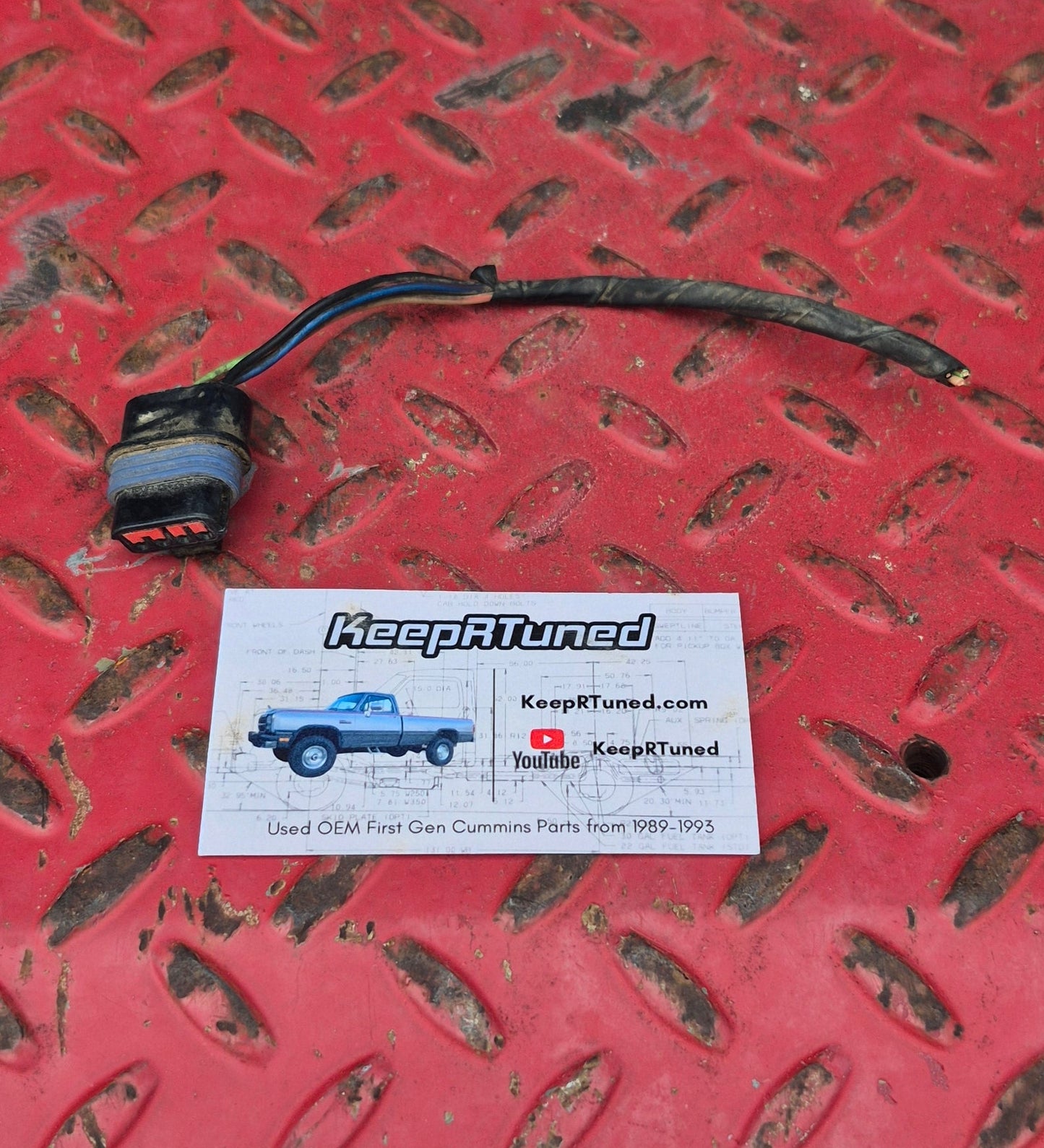 Cruise Vacuum Actuator Plug Dodge Ram Cummins