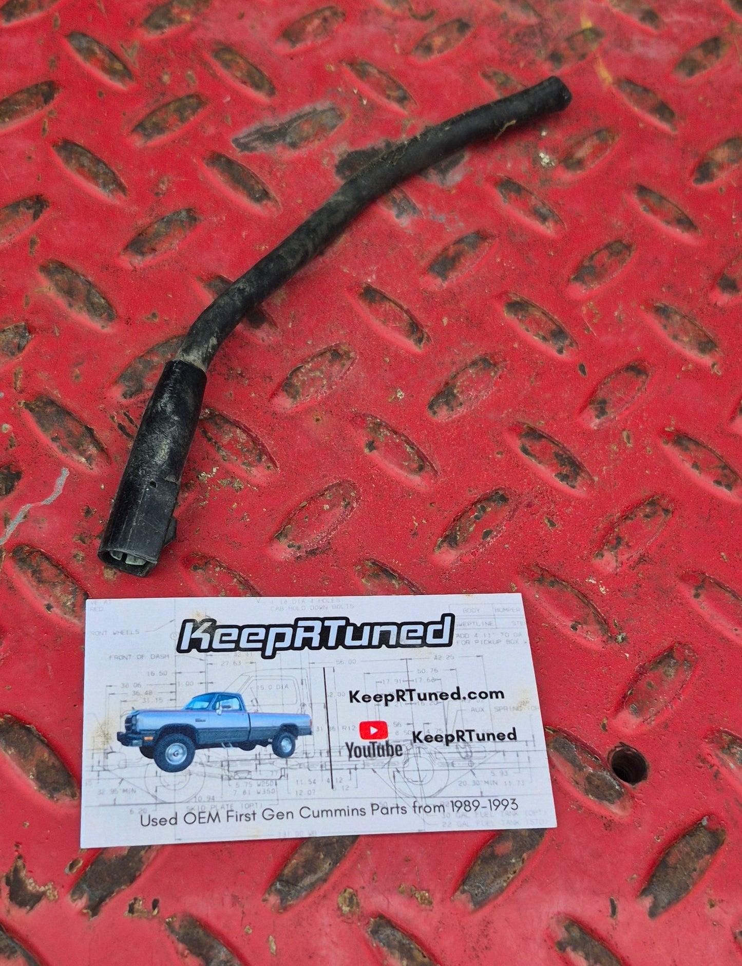 Under Hood to Alternator Harness Plug Dodge Ram Cummins