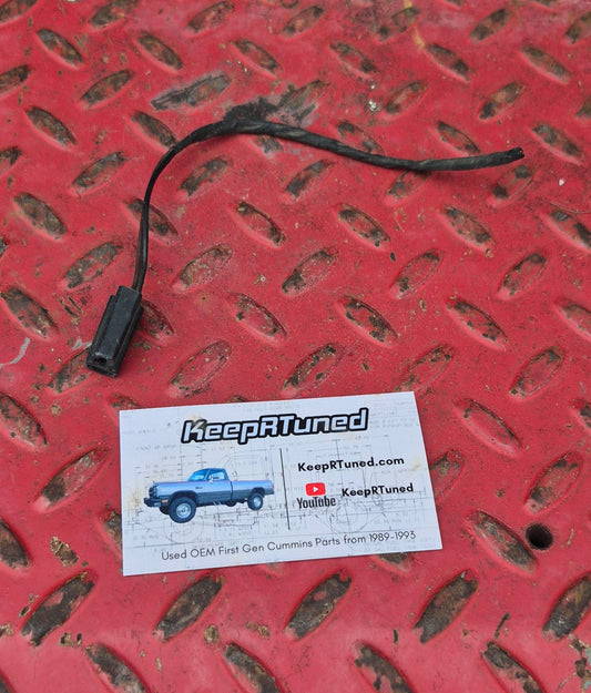 Washer Fluid Motor Plug Dodge Ram Cummins