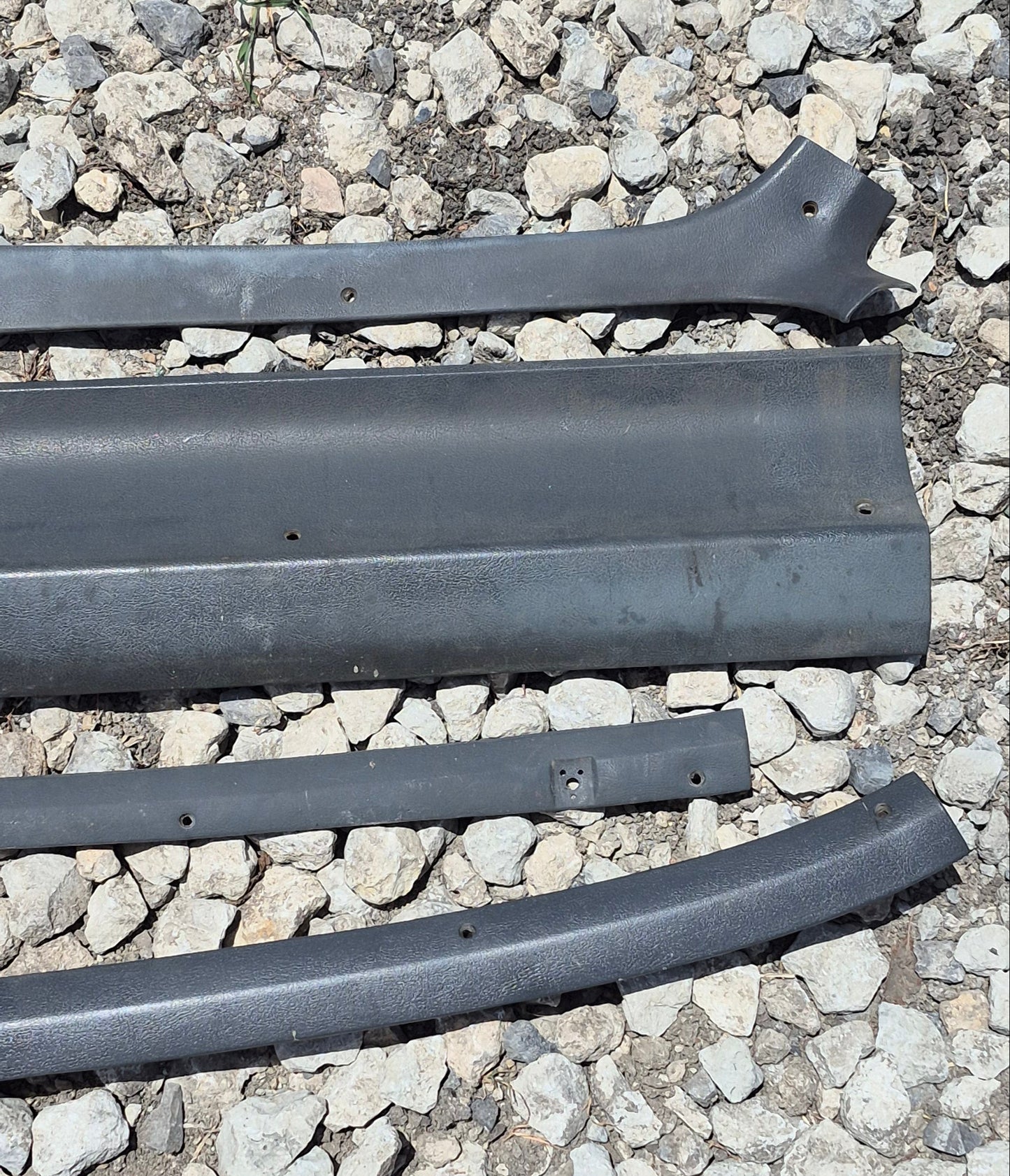 Grey Headliner Trim Bundle 81-93 Dodge Ram 1st Gen Cummins