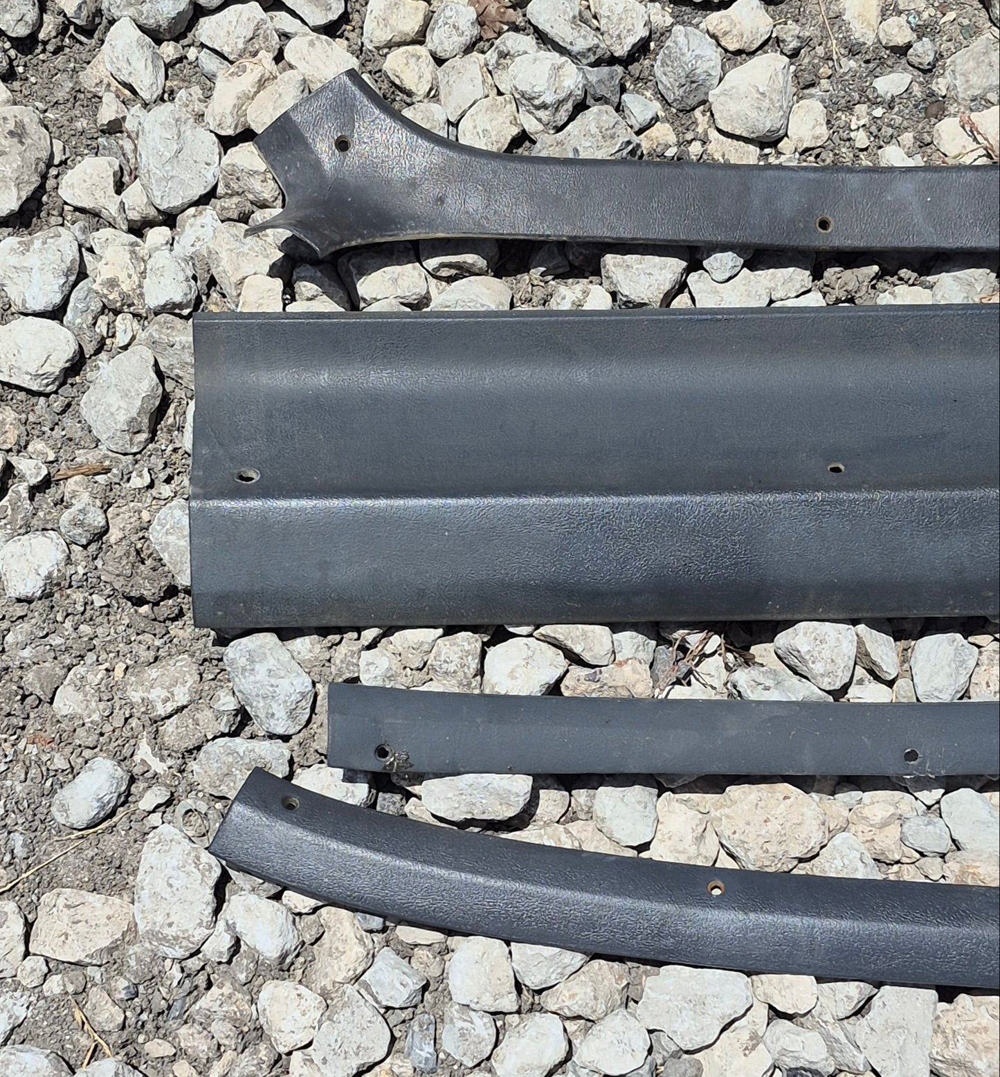 Grey Headliner Trim Bundle 81-93 Dodge Ram 1st Gen Cummins