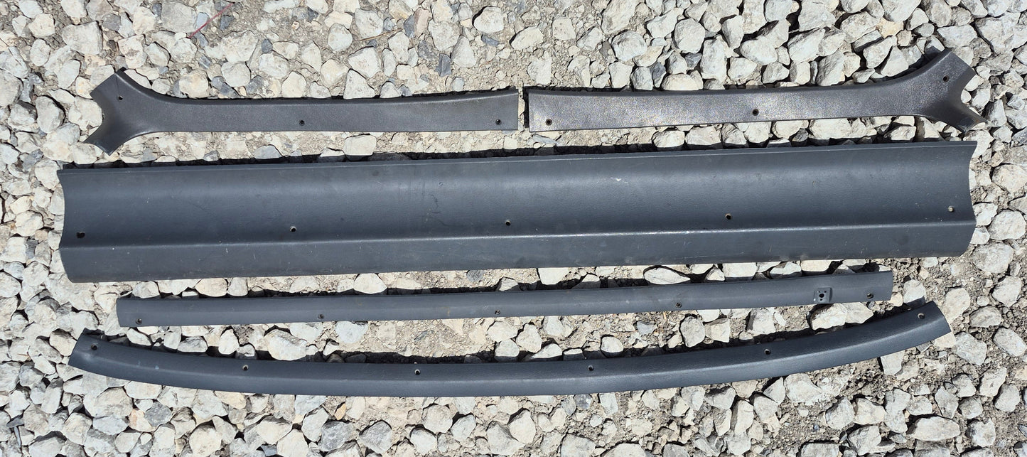 Grey Headliner Trim Set Bundle 81-93 Dodge Ram 1st Gen Cummins