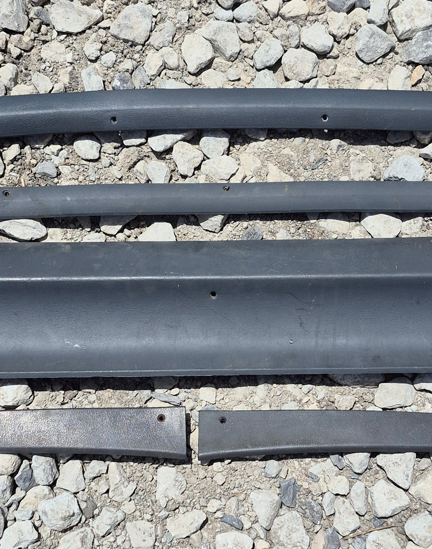 Grey Headliner Trim Set Bundle 81-93 Dodge Ram 1st Gen Cummins